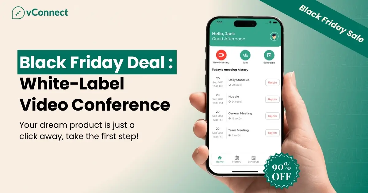 Black Friday Deal: White-Label Video Conference App | Get Your Own App for Just $999!