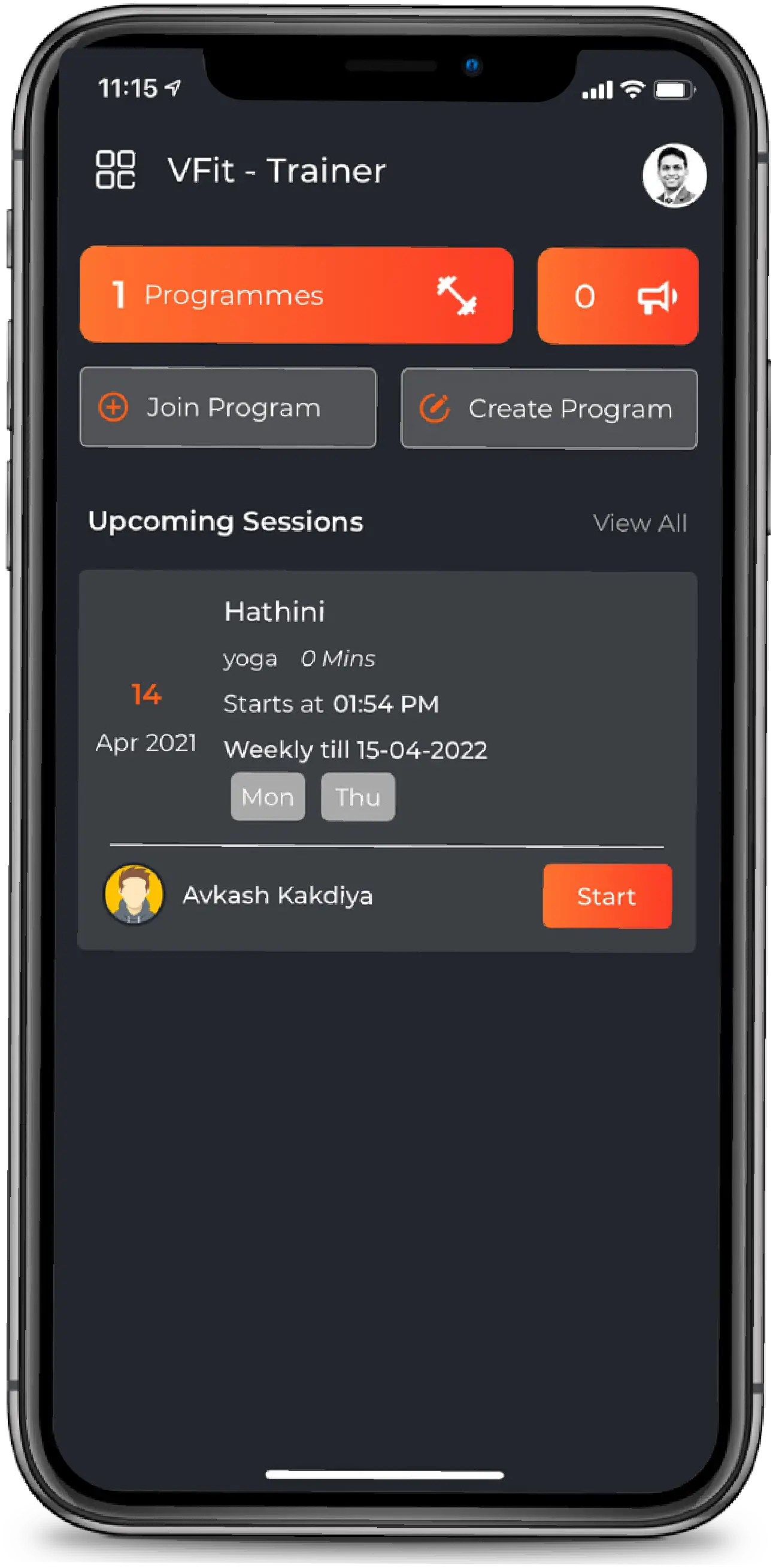 vfitFitness app